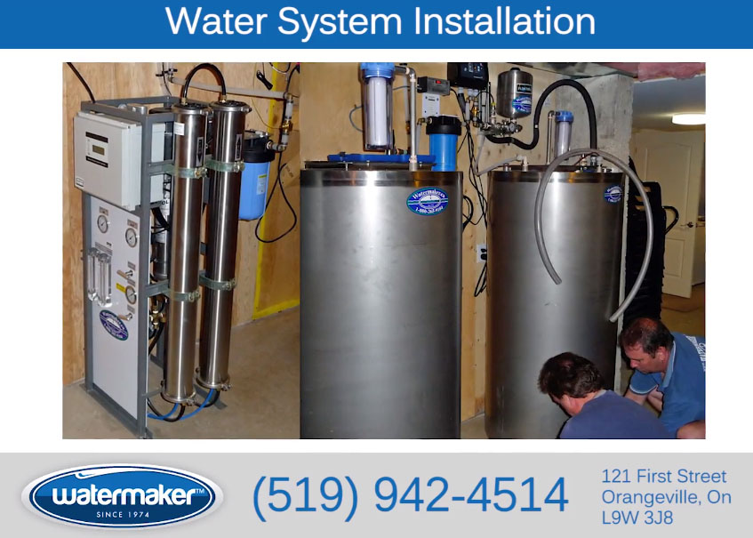 Water Treatment | Watermaker | Orangeville | Fergus