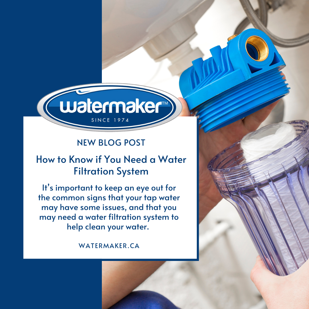How to Know if You Need a Water Filtration System