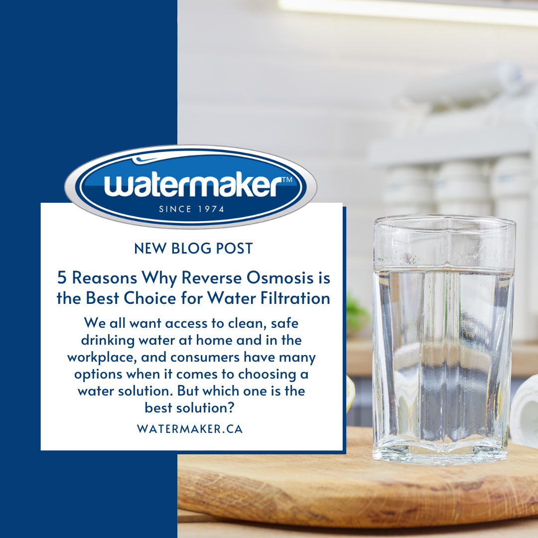 5 Reasons Why Reverse Osmosis is the Best Choice for Water Filtration