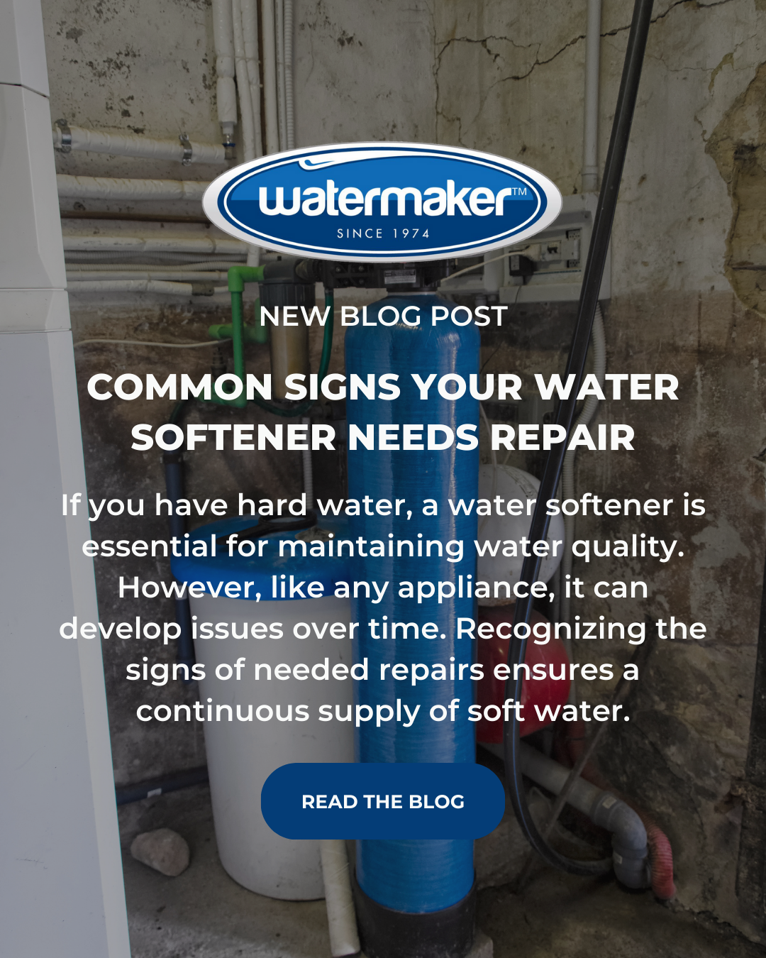 Water Softener Repair