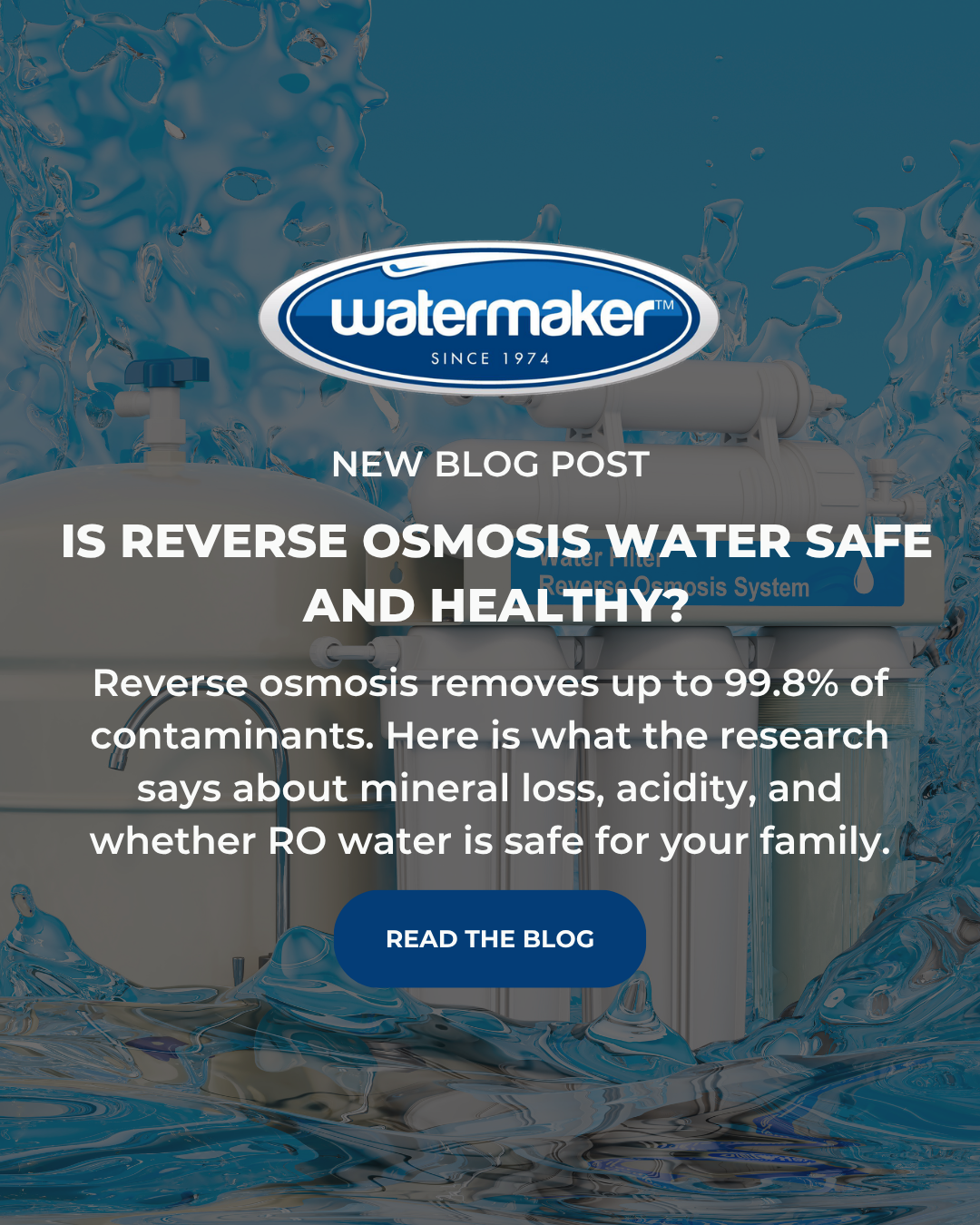 Is Reverse Osmosis Water Safe and Healthy?