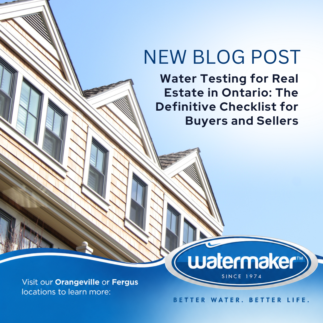 Water Testing for Real Estate in Ontario